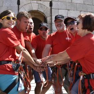 TEAM BULDING CODES ROUSSEAU MOTIVATION EN ÉQUIPE JEUX ESPRIT FORT BOYARD AU FORT LOUVOIS